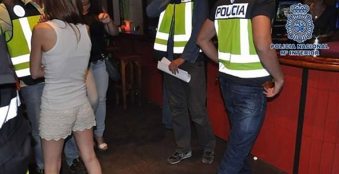 Liberan a cuatro jóvenes obligadas a prostituirse para pagar su viaje a España. ARCHIVO