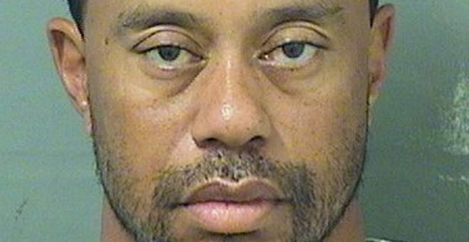 Foto de la ficha policial de Tiger Woods en la oficina del sheriff en Palm Beach, Miami (EEUU). | REUTERS