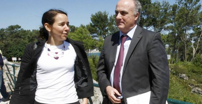 El juez Manuel García Castellón y la fiscal Fanny Bussac.