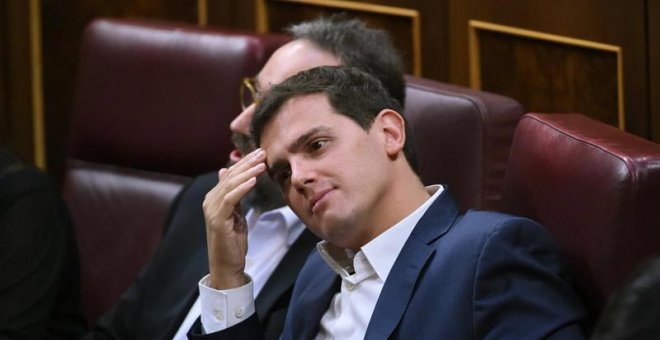 Albert Rivera en el Congreso de los Diputados. | FERNANDO VILLAR (EFE)