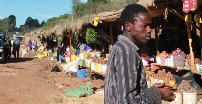 El precio de los alimentos se ha disparado en los mercados de Nanyuki (Pablo L. Orosa)