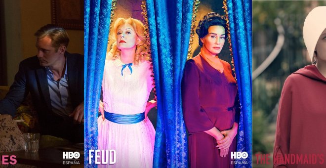 Imágenes de Big little lies, Feud y The handmaid´s tale