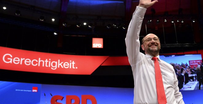 Martin Schulz, candidato del SPD al Gobierno alemán.EFE/Sascha Steinbach