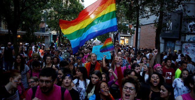 Manifestación organizada por Orgullo Critico Madrid. - REUTERS