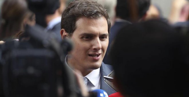 El líder de Ciudadanos, Albert Rivera. | SERGIO BARRENECHEA (EFE)