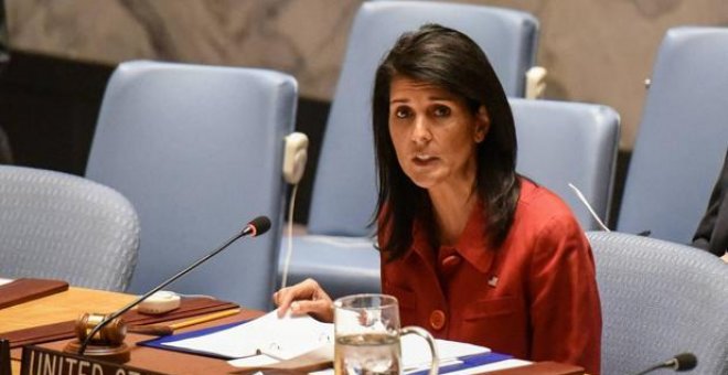 Nikki Haley, embajadora de Estados Unidos ante las Naciones Unidas