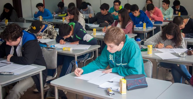 Imagen de archivo de la final de la Olimpiada Nacional de Matemáticas de 2015.