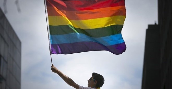 Bandera LGTB. Archivo/Europa Press