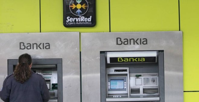 Un cajero de Bankia / Europa Press