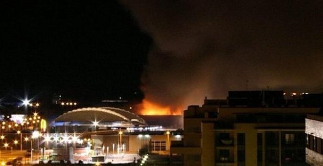 Incendio de Yeste / Twitter Policía de Albacete