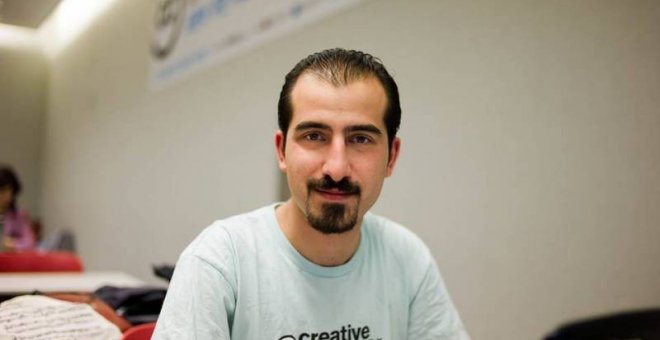 Bassel Khartabil en una imagen de archivo de la página de Facebook The Syria Campaign