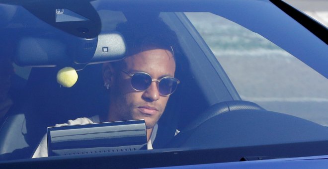 El delantero brasileño Neymar da Silva. - REUTERS