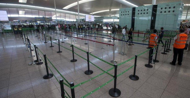 Imagen de las instalaciones del Aeropuerto de El Prat.- EFE