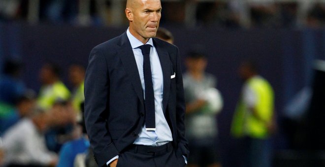 El entrenador del Real Madrid, Zinadine Zidane.- REUTERS
