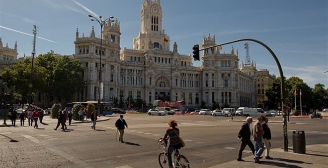 El Palacio de Cibeles, sede del Ayuntamiento de Madrid. E.P.