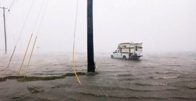 Inundaciones generadas por el huracán Harvey. REUTERS/Brian Thevenot