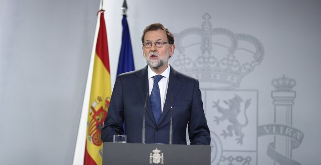 Declaració de Mariano Rajoy sobre referèndum català / EUROPA PRESS