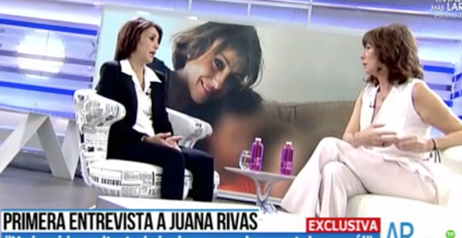 Ana Rosa Quintana entrevista a Juana Rivas en Telecinco / Mediaset