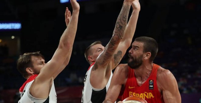 Marc Gasol fue el hombre clave del partido. | EFE