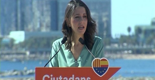 La portavoz de Ciudadanos en el Parlament, Inés Arrimadas /Europa Press