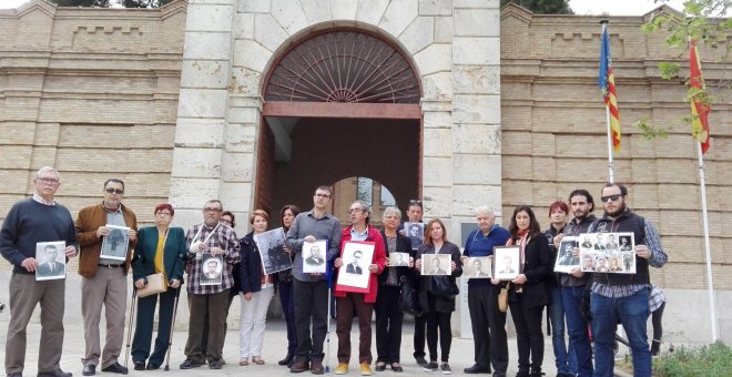Asociación de Familiares de Víctimas del Franquismo de la fosa 113 de Paterna. EUROPA PRESS
