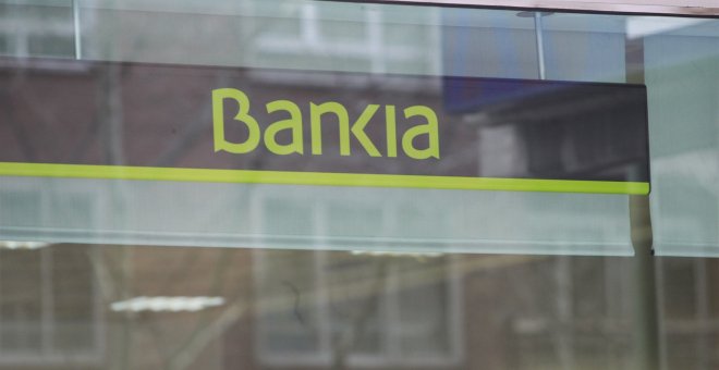 Una oficina de Bankia en Madrid. E.P.