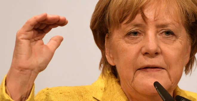 Angela Merkel./REUTERS