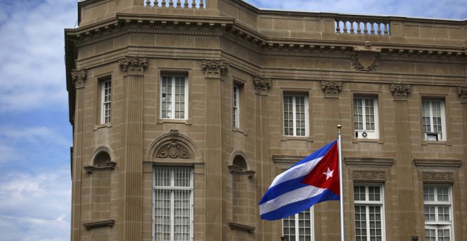 La Embajada de Cuba en Washington. REUTERS/Carlos Barria