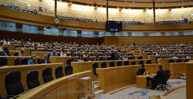 Imagen del Pleno del Senado. E.P.