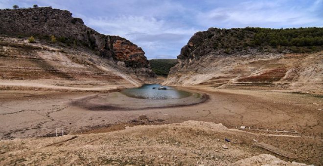 Situación del embalse de Entrepeñas.