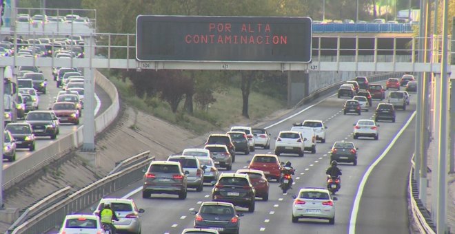 Madrid activa el escenario 2 anticontaminación, con prohibición de aparcar en el centro./EUROPA PRESS