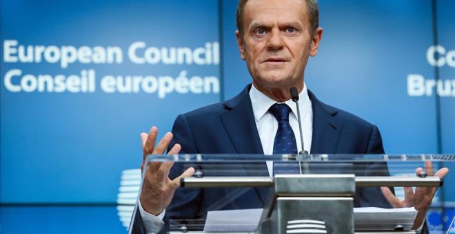 El presidente del Consejo Europeo, Donald Tusk. /EFE