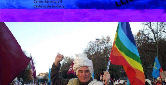 Cartel del homenaje a Shangay Lily. / Castelló LGTBI