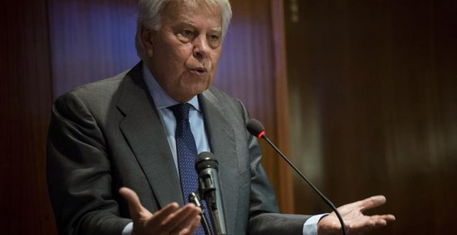 El expresidente del Gobierno, Felipe González.EFE/Archivo