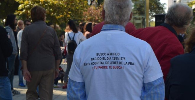 Homenaje al fallecido José Luis Gordillo, periodista e investigador de la trama de los bebés robados. MARÍA SERRANO