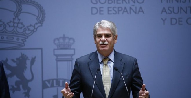El ministro de Asuntos Exteriores y de Cooperación, Alfonso Dastis / EUROPA PRESS