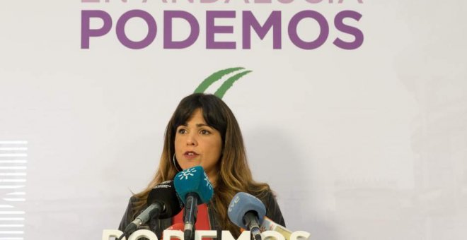La coordinadora general de Podemos Andalucía, Teresa Rodríguez / EUROPA PRESS
