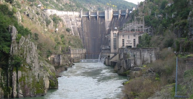 Central hidroeléctrica de Santo Estevo (Ourense)