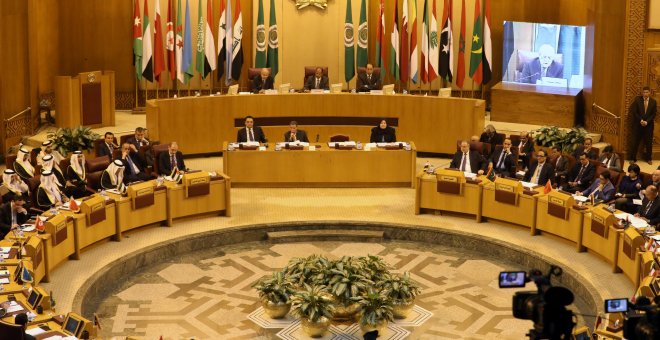 Reunión de la Liga Arabe en El Cairo./REUTERS