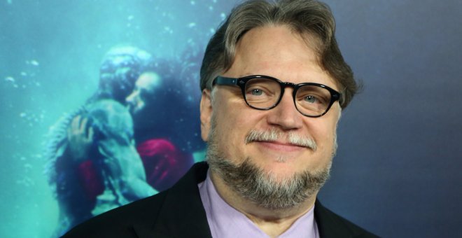 El director Guillermo del Toro durante la premier de su película 'La forma del agua'. / Reuters