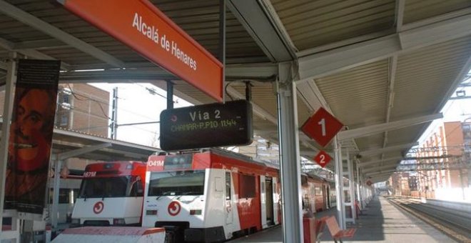 Estación de Alcalá de Henares.