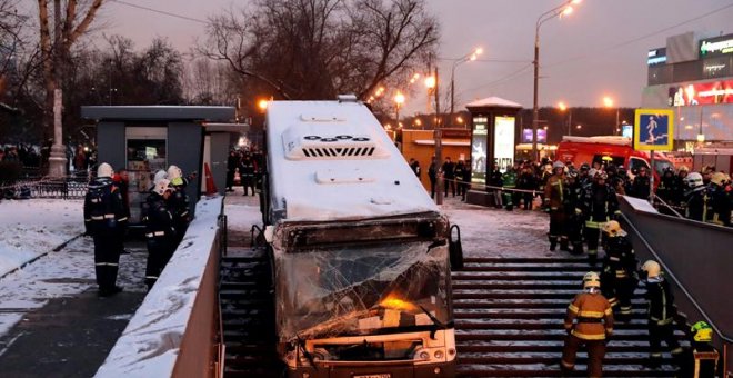 Al menos cinco personas mueren arrollados por un autobús en Moscú./EFE