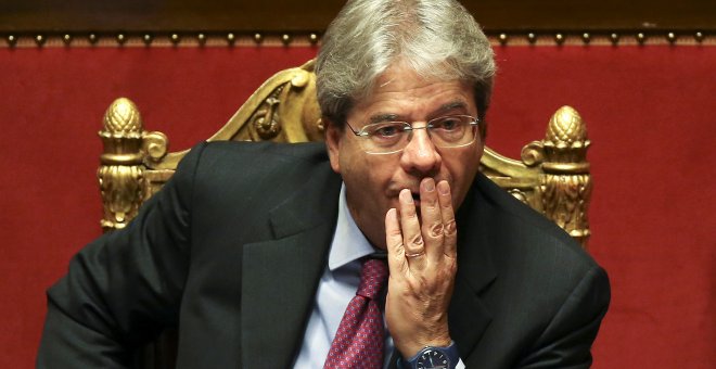 el primer ministro italiano Paolo Gentiloni.