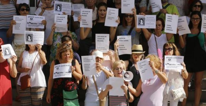 Manifestación de apoyo a Juana Rivas en Córdoba./ EFE