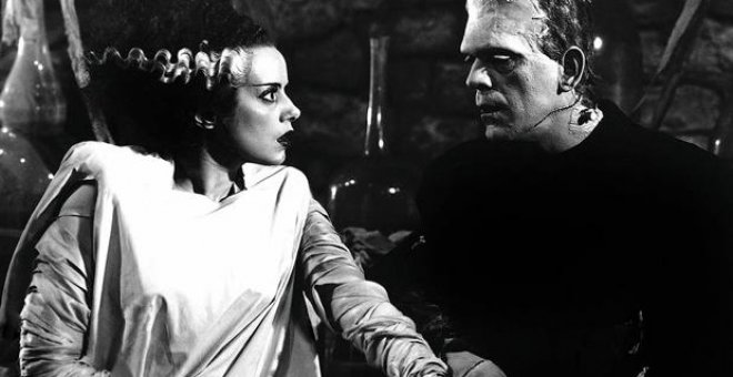 Un momento de la película 'La novia de Frankenstein'.