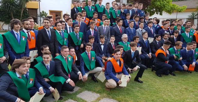 Foto grupal de alumnos del centro Torrealba. /@EFATorrealba