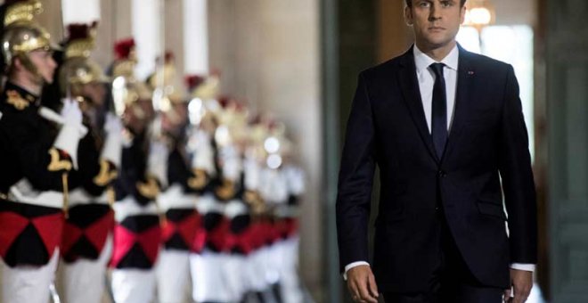 Una imagen de Macron en julio de 2017. | REUTERS