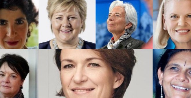 Siete mujeres co-dirigen la reunión de este año del Foro Económico Mundial de Davos