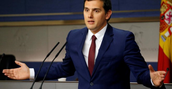 El líder de Ciudadanos, Albert Rivera, en una imagen de archivo. REUTERS