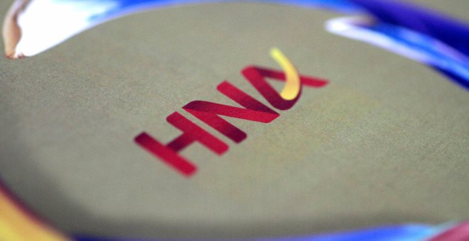 El logo del conglomerado chino NHA Group. REUTERS/Thomas White